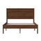 Flash Furniture Brown Full Wooden Platform Bed with Headboard MG09003FB-F-BRN-GG - alternate 9